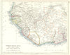 WEST AFRICA.French Sudan Sierra Leone Liberia Ivory Coast Ashanti Ghana 1897 map