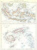 INDONESIA & FIJI. Borneo Sumatra Java Celebes Sulawesi Viti Vanua Levu 1897 map
