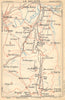 HAUTE- SAVOIE. Le Salève 1925 old vintage map plan chart