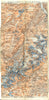 HAUTE- SAVOIE. Vallée de Chamonix et Massif du Mont- Blanc 1925 old map