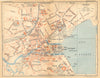 HAUTE- SAVOIE. Annecy 1925 old vintage map plan chart