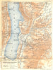 SAVOIE. Aix- les- Bains; et ses environs 1925 old vintage map plan chart