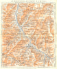 SAVOIE. La Maurienne- D'epierre à St. Michel 1925 old vintage map plan chart