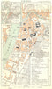 ISÈRE. Vienne 1899 old antique vintage map plan chart