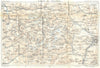 HAUTES- ALPES. Massif du Pelvoux 1899 old antique vintage map plan chart