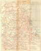 FRANCE. Chemins de fer de la Région de la Loire et du Sud- Ouest 1922 old map