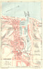 HAUTE- NORMANDIE. Fécamp 1921 old antique vintage map plan chart