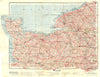 MANCHE. Manche 1921 old antique vintage map plan chart