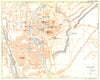 TERRITOIRE DE BELFORT. Belfort 1939 old vintage map plan chart