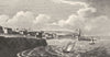 KENT. Broad Stairs 1808 old antique vintage print picture