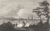 HAMPSHIRE. Southampton (2)  1808 old antique vintage print picture