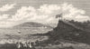 DORSET. Portland from Weymouth 1808 old antique vintage print picture