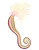 WORMS. Amphitrite figulus, slightly reduced 1936 old vintage print picture