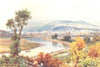 BARNSTAPLE. from the river. North Devon 1906 old antique vintage print picture