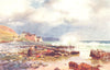 WESTWARD HO! . The Beach. North Devon 1906 old antique vintage print picture