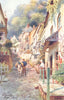 CLOVELLY. High Street. North Devon 1906 old antique vintage print picture