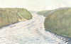FINLAND. Pyhäkoski, the Holy stream 1908 old antique vintage print picture