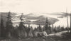 FINLAND. A summer evening 1908 old antique vintage print picture