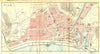 ALPES- MARITIMES. Nice 1888 old antique vintage map plan chart