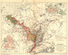 FRANCE. Versant Mer Nord Bassins Rhin Meuse Escaut; Strasbourg; Lille 1880 map