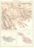 MACEDONIA MALTA MADEIRA. Maltese Islands Gozo.Britannica 9th edition 1898 map