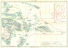 POLYNESIA OCEANIA. Inset tree of Sawaiori Malagasy Tarapon Malay races 1898 map