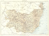 SUFFOLK. Showing 1885 Parliamentary divisions. Britannica 9th ed.County map 1898