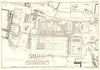 ROME. Forum Romanum & surrounding buildings. Britannica 9th edition 1898 map
