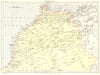 MOROCCO. Britannica 9th edition 1898 old antique vintage map plan chart
