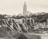 CHARENTE-MARITIME. Saintes-Les arènes 1904 old antique vintage print picture