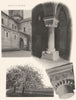 BAS-RHIN. Croquis de Rosheim 1929 old vintage print picture