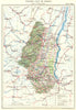 HAUT-RHIN. Département. Haut-Rhin 1929 old vintage map plan chart