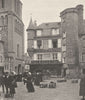 CORRÈZE. Brive- Vieille maison 1904 old antique vintage print picture