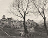 CORRÈZE. Aubazine- Vue générale 1904 old antique vintage print picture