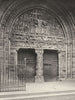 CORRÈZE. Beaulieu- Portail de l'église 1904 old antique vintage print picture
