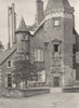 CORRÈZE. Ussel- Hôtel de Ventadour 1904 old antique vintage print picture