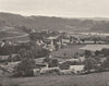 CORRÈZE. Bort- Vue prise de Madic 1904 old antique vintage print picture