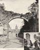 YVELINES. Porte Bardou, Montfort- I'Amaury; Château de  1902 old antique print