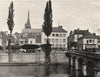 SEINE-ET-MARNE. Vue générale de Melun 1902 old antique vintage print picture