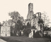 OISE. L'abbaye de Chaâlis 1902 old antique vintage print picture