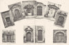 METZ. Rue Huiliers; St- Marcel; Châtillon; Gournay; mer- Thiébault; Risse 1937