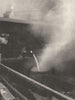 MOSELLE. Les hauts Fourneaux. La Couléedu fer 1937 old vintage print picture
