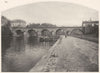 MOSELLE. Sarreguemines 1937 old vintage print picture