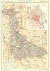 MEURTHE-ET-MOSELLE. Département. Inset city town map plan of Nancy 1906