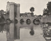 DEUX-SÈVRES. Parthenay- Tour Saint-Jacques 1904 old antique print picture