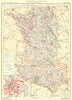 DEUX-SÈVRES. Département. Inset city town map plan of Niort 1904 old