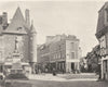MORBIHAN. Place Égalité, à Pontivy 1903 old antique vintage print picture
