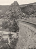 LOIRE. Barrage de Rochetaillée 1903 old antique vintage print picture