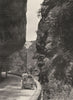 ISÈRE. Route de la Grande- Chartreuse- Entrée du Désert 1904 old antique print