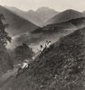 ISÈRE. Descente en ( (ramasse) ) à Bramefarine 1904 old antique print picture